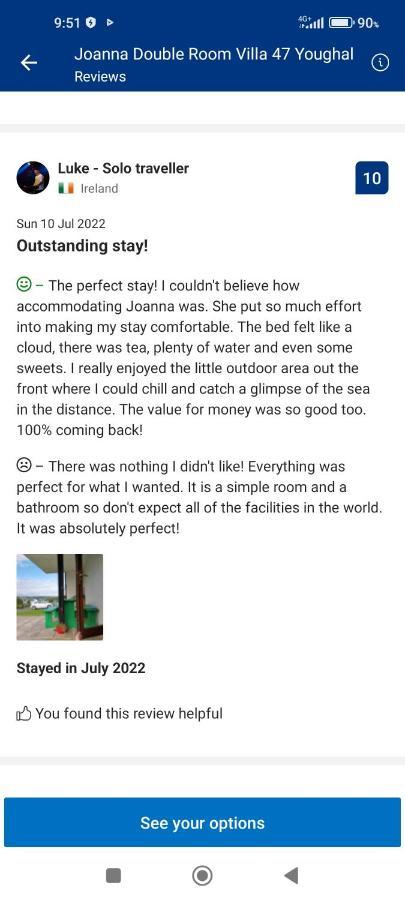 Joanna'S Studio , Key Locker By Whatsapp Own Entrance, Own Bathroom Youghal Extérieur photo